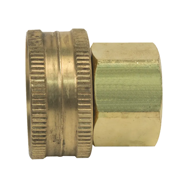 BrassCraft HUS11-8-12X Female Hose Thread Swivel Nut x 1/2 in. FIP No-lead Brass Female Garden Hose Adapter Fitting