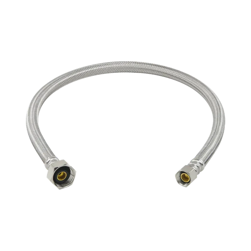 BrassCraft PLS1-24AF 3/8 in. Compression x 1/2 in. FIP x 24 in. Length Faucet Connector