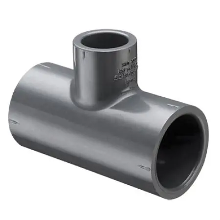 Spears 801-528 6X2 PVC Reducing Tee Socket SCH80
