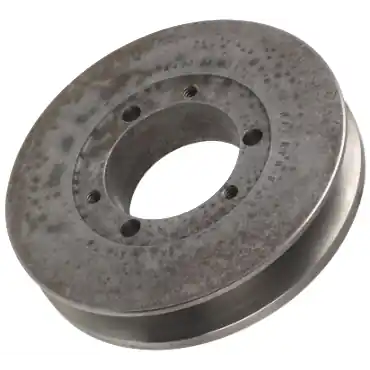 Martin 1B54SDS Bushing Bore V-Belt Pulley - A, B Belt Section, 1 Groove, 5.4 in Pitch Dia., 5.75 in O.D., Bushed, SDS Series Bushing