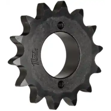 Martin 60H16H Bushing Bore Roller Chain Sprocket - Split Taper, 60 / 3/4 in, 16 Teeth, H Bushing