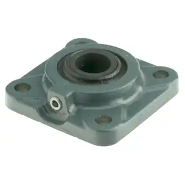 Dodge F4B-LT7-300 Four-Bolt Square Plain Sleeve Bearing Unit - 3 in Bore, 4-Bolt Flange Mount