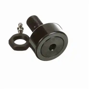 McGill MCFR 52 BX Crowned & Flat Cam Followers - Metric CAMROL (MCF) Series, 52 mm Roller Dia, 24 mm Roller Width, 20 mm Stud Dia