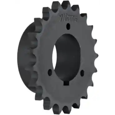 Martin 50P20H Bushing Bore Roller Chain Sprocket - Split Taper, 50 / 5/8 in, 20 Teeth, P1 Bushing, Steel Material
