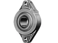 Dodge F2BLT7012 Two-Bolt Flange Plain Sleeve Bearing Unit - 3/4 in Bore, 2-Bolt Flange Mount, Cast Iron Housing