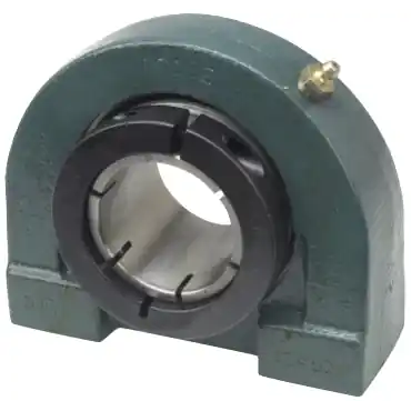Dodge TBDL112 Pillow Block Ball Bearing Unit - Tapped Base, 1-3/4 in Bore, Cast Iron Material, Non-Expansion Bearing (Fixed)