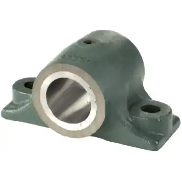 Dodge P2BBASO106 2 Bolt Pillow Block Plain Sleeve Bearing - 1-3/8 in Bore, Cast Iron Material, Expansion Bearing (Floating)