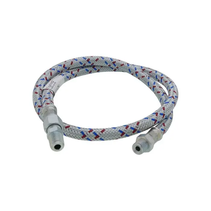 Westwood S221-24 Oil Line Flexible BioFuel B20 24 Inch Braided Steel for Riello Burner
