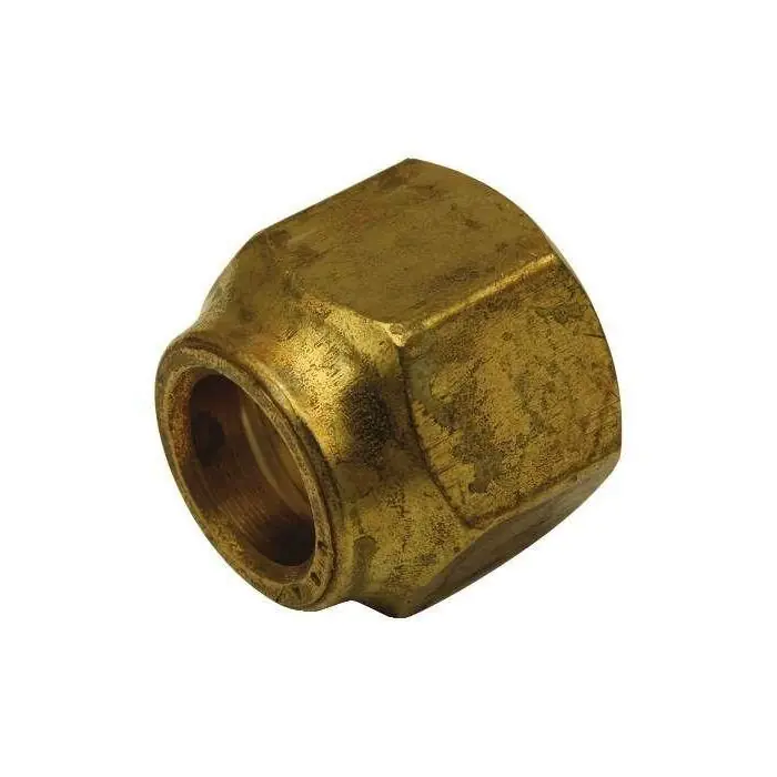 Streamline A05222 Brass Flare Fittings & Flanges: Nut - Short Forged 3/4