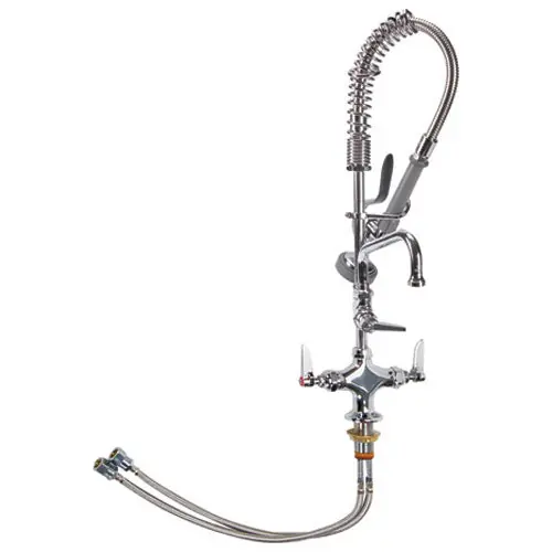 PRE-RINSE Mini Deck Leadfree MPZ-2DLN-08-CR for T&S Brass