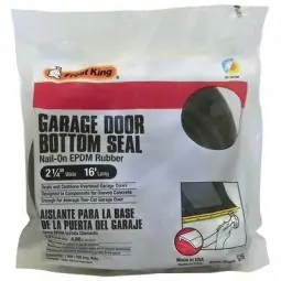 TRUE VALUE G16 Frost King Garage Door Bottom Weatherseal for Wooden Doors, 16-Ft.