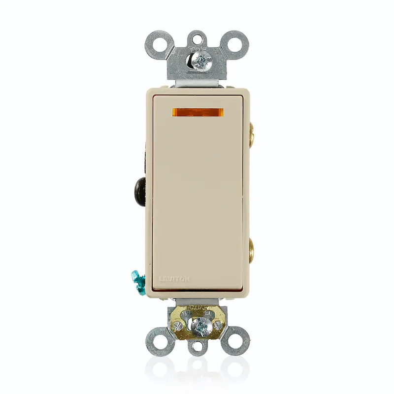 Leviton 5633-2I 20A Decora Plus Rocker Switch 120 Volt