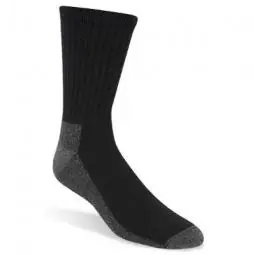 True Value S1221-052-LG Wigwam Work Socks Black & Gray Men's Large 3-Pk.