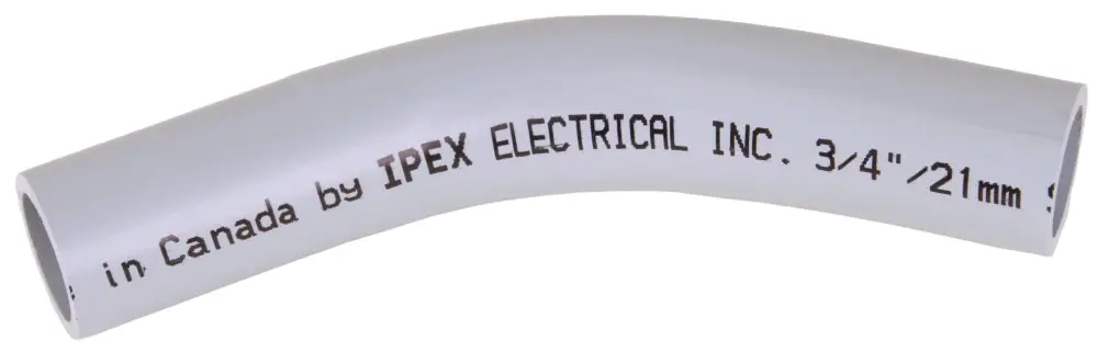 Scepter 068601 ELBOW CNDT 3/4 IN 45 DEG PVC 4-1/2 IN