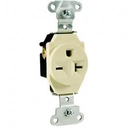 True Value 5851ICC8 Pass & Seymour - Legrand 20A Heavy-Duty Single Outlet
