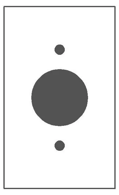 Mulberry 99091 Standard Receptacle Wallplate Power - 1 Gang