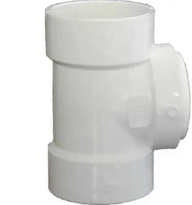 TRUE VALUE PVC00444X1200HA 4 Inch PVC Dwv Test Tee