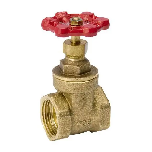 True Value 100-403NL 1/2BRS THRD Gate Valve