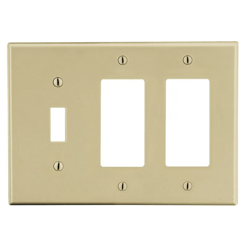 Hubbell P1262I Wallplate 3G Wallplate