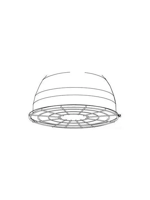 Lithonia Lighting WGAFPV Wire Guard for AF/PV/TAF Fixtures