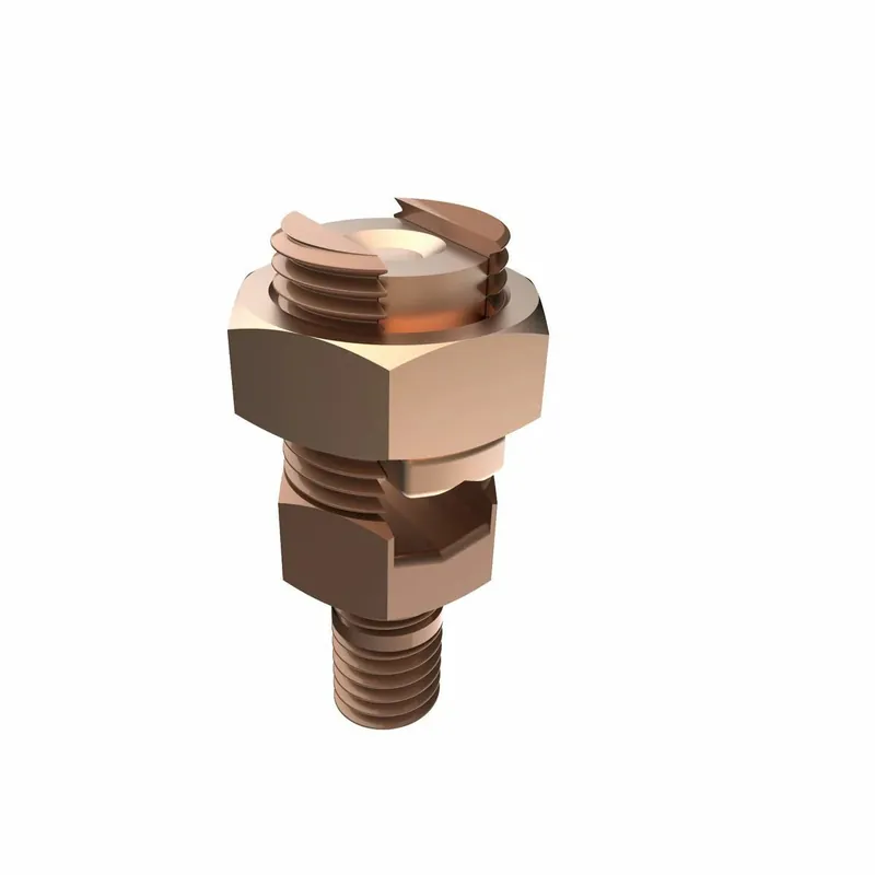 Burndy KC25 Mechanical Grounding Connector, Cable to Flat, 2-1/0 AWG (Str) / 2-2/0 AWG (Sol), Stud: 1/2