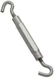 True Value N221-986 3/16X5.5 Zn Turnbuckle