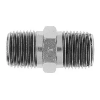Tylok SS-4-1HN 1/4 in. Threaded Stainless Steel HEX Nipple