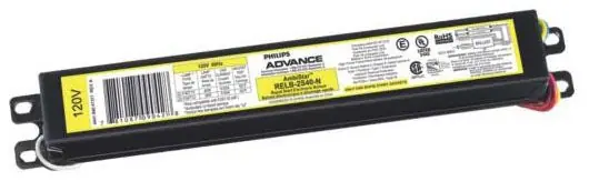 Advance RELB2S40N35I 120V Fluorescent Ballast Replacement MPN