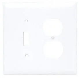 Pass & Seymour TPJ18W Wall Plate Jumbo White