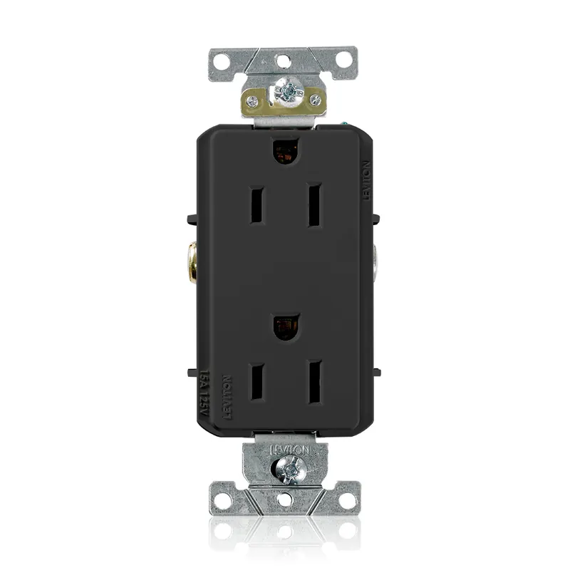Leviton 16252-E 125 Volt 15 Amp Duplex Receptacle