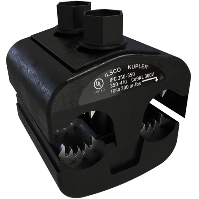 ILSCO IPC-350-350 KUP-L-Tap Insulation Piercing Copper Connector Dual Rated 350-4/0