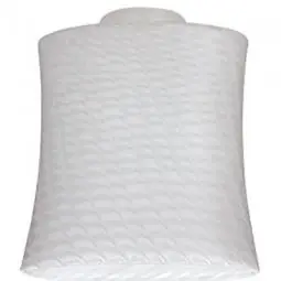 True Value 8141200 Lunar Weave Glass Ceiling Fan Light Shades Must Purchase in Quantities of 4
