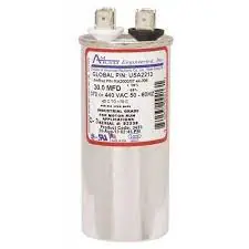 Amrad USA2211 Run Round Capacitor 20 MFD x 440 VAC