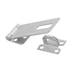 TRUE VALUE N102-384 Safety Hasp 4-1/2 Zinc Replacement MPN