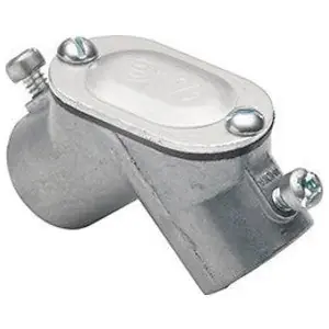 Bridgeport Fittings 63-DC 1 Inch Zinc Die Cast EMT 90 Degree Pulling Elbow