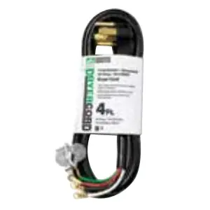 Engineered Products 40030 SRDT Dryer Cord 10/4 4 ft. Replacement MPN