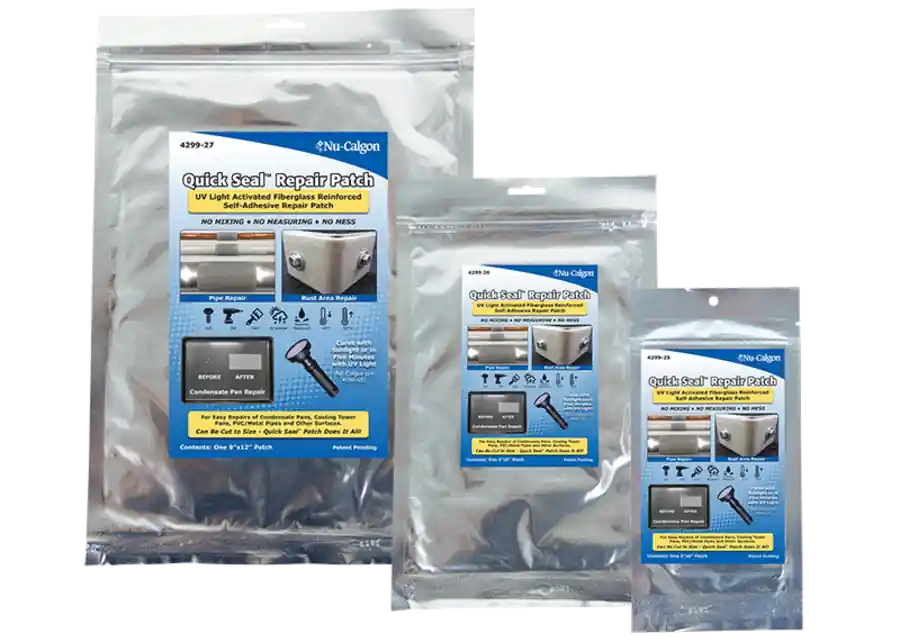 Nu-Calgon 4299-25 Repair Patch, 3 x 6 Quick Seal