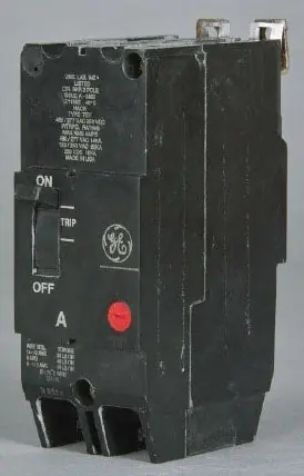 General Electric TEY2100 Molded Case Circuit Breaker 100A 2P 277V TEY2100