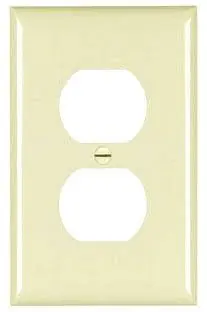 Pass & Seymour TPJ8GRY Wall Plate Powered Jumbo
