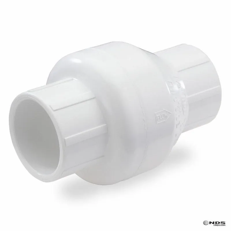 NDS 1520-12 Series 1500 1-1/4 in. Plastic Slip Swing Check Valve