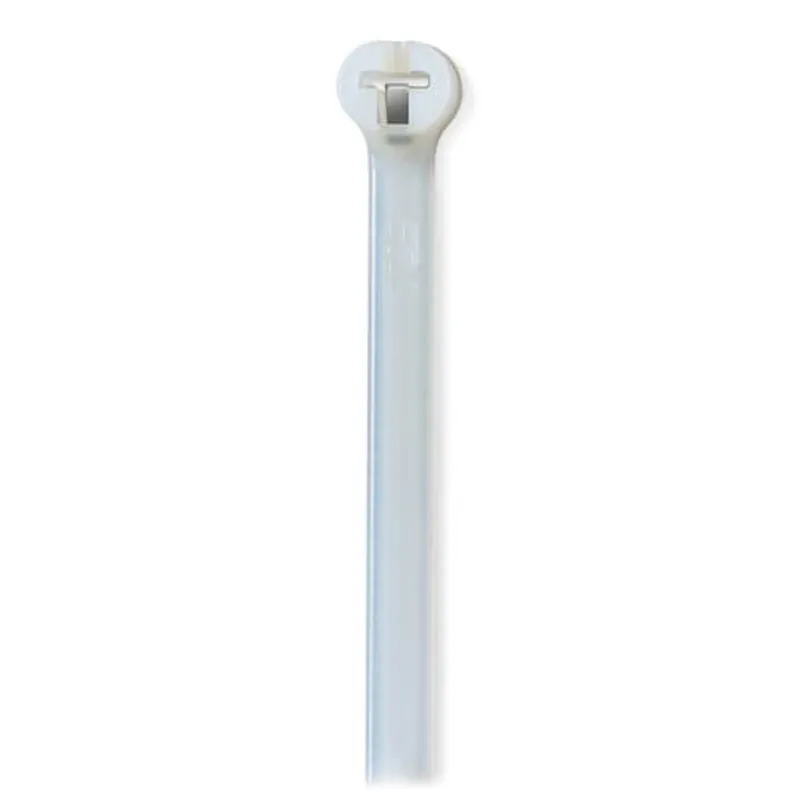 TY-RAP TY528M Cable Tie, Natural Polyamide (Nylon 6.6) for Temperatures up to 85 Degrees Celsius (185 F) for Indoor Applications, UL/EN/CSA62275 Type 2/21S Rated for AH-2 Plenum or as a Flexible Cable and Conduit Support