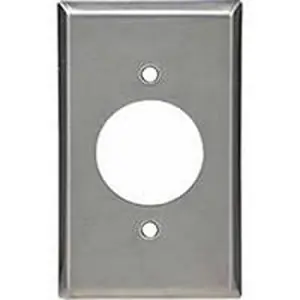 Mulberry 97111 1G SAT-SS .030 STD SQ SGL 1.62 20A RCPT PLATE