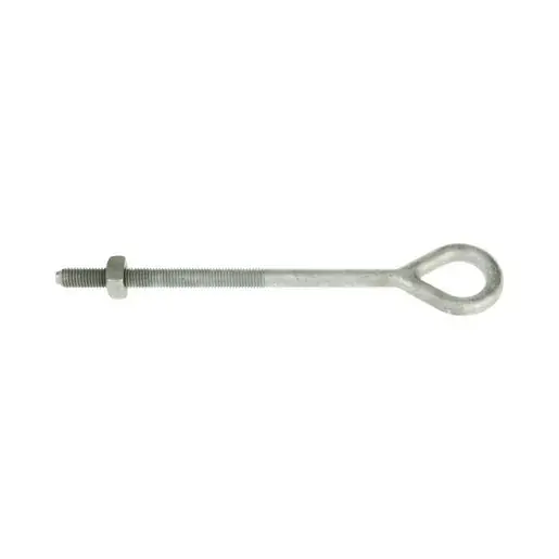 CHANCE 29962 BOLT OVALEYE 5/8 X 12 WITH 1 SQUARE NUT