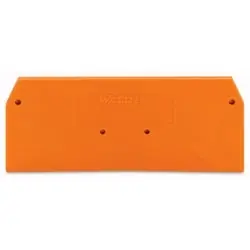 WAGO 280-326 End And Intermediate Plate; 2.5 mm Thick