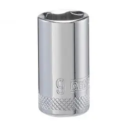 True Value DWMT86106OSP 1/4DR 9MM 6PT SOCKET