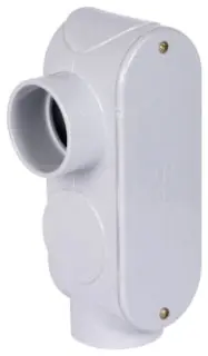 Scepter 077484 BODY CONDUIT 1-1/4IN PVC 2 THD GRA