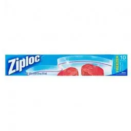 True Value 01132 Ziploc Freezer Bags, 2-Gal., 10-Ct.