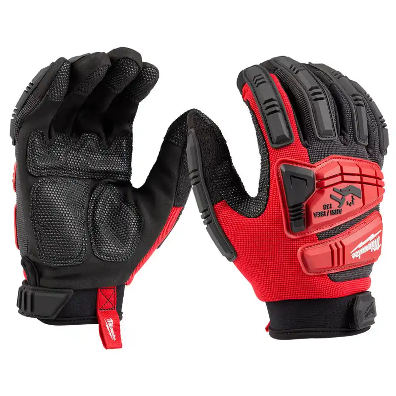 Milwaukee Tool 48-73-8552 Impact Wrecking Work Gloves, Large