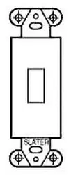 Pass & Seymour 327W Wall Plate Insert Mounting Strap