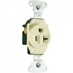 True Value 5351ICC8 Pass & Seymour - Legrand 20A Heavy-Duty Single Outlet